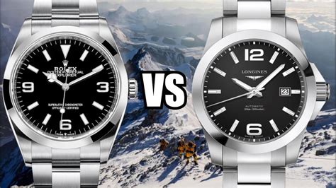 rolex explorer chep alternative|longines conquest vs rolex explorer.